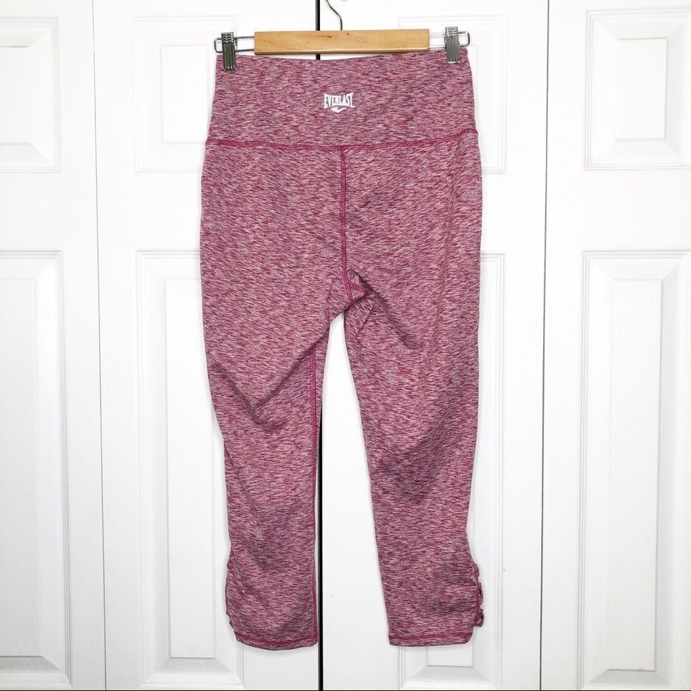 EVERLAST Leggings Red S - Picture 2 of 4